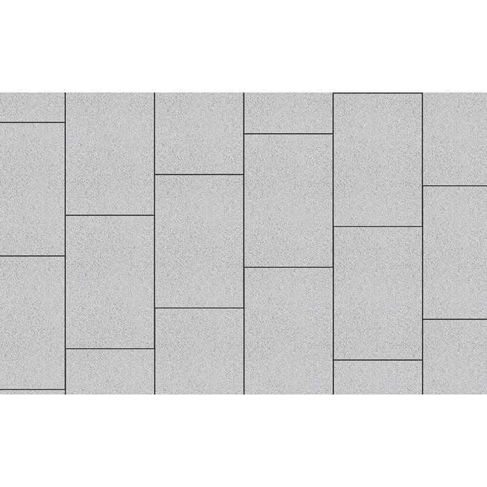 Плитка тротуарная Прямоугольник (Ла-Линия) Б.14.П.8 гладкий белый, 750x500x80 мм